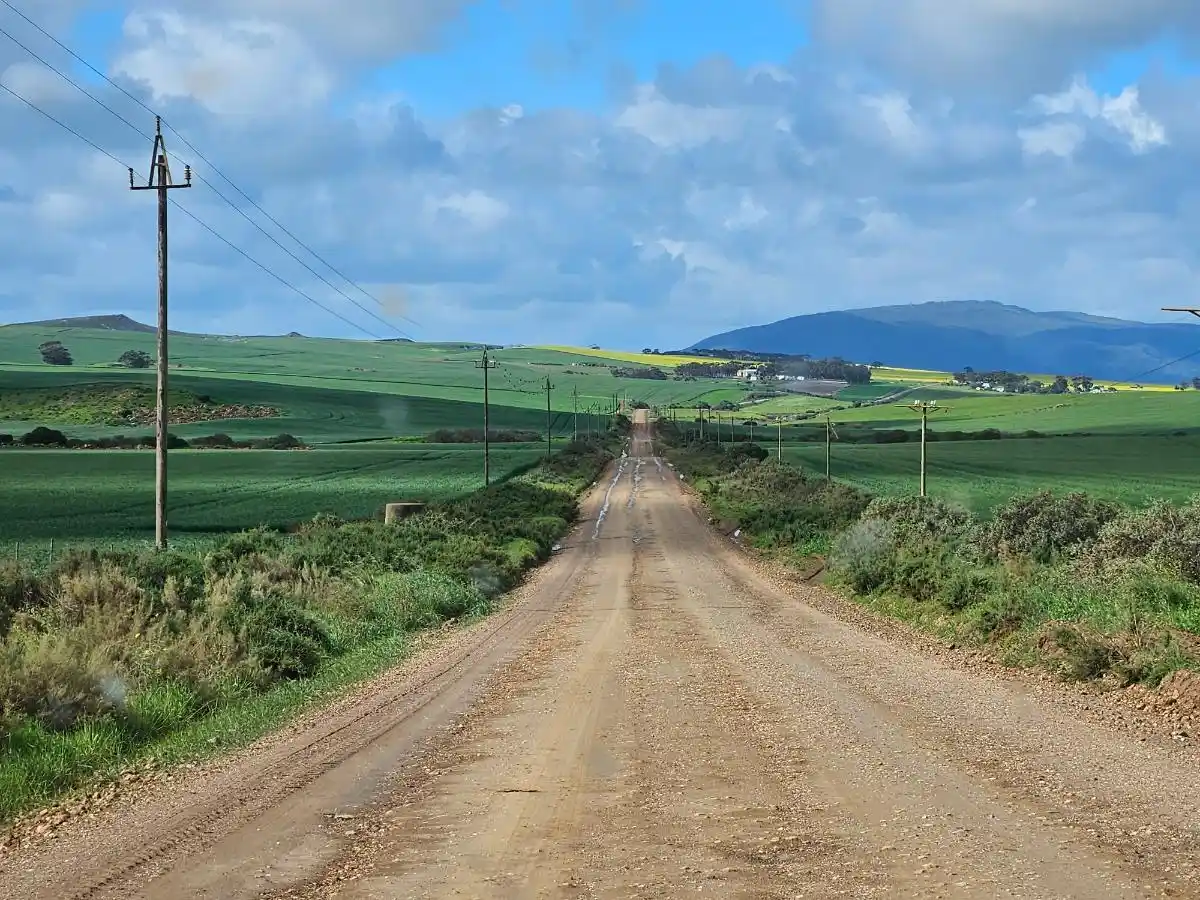 Carretera a De Hoop en la Garden Route. Un lugar imprescindible en un viaje familiar a Sudafrica.